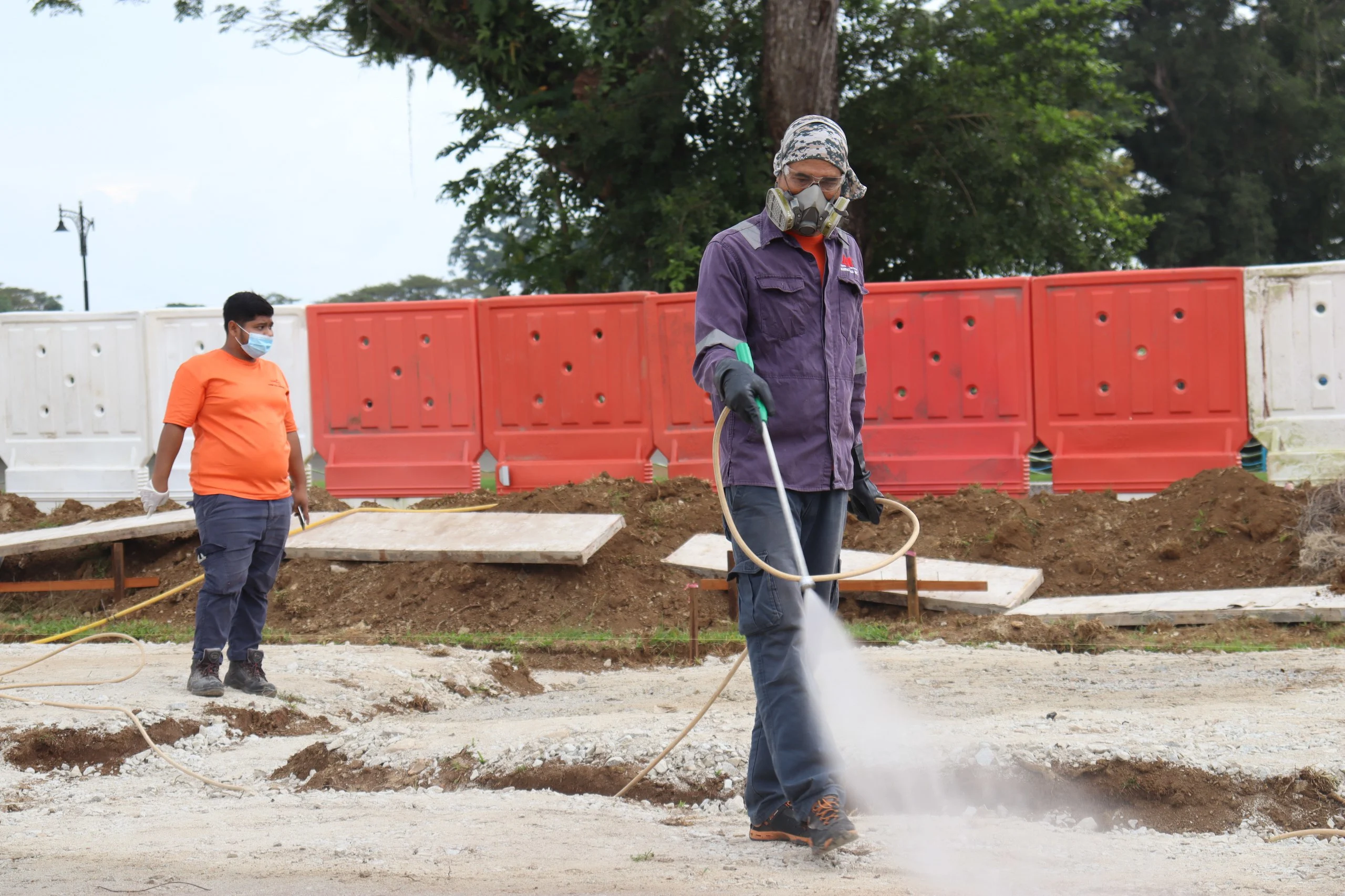 Soil Treatment Spraying